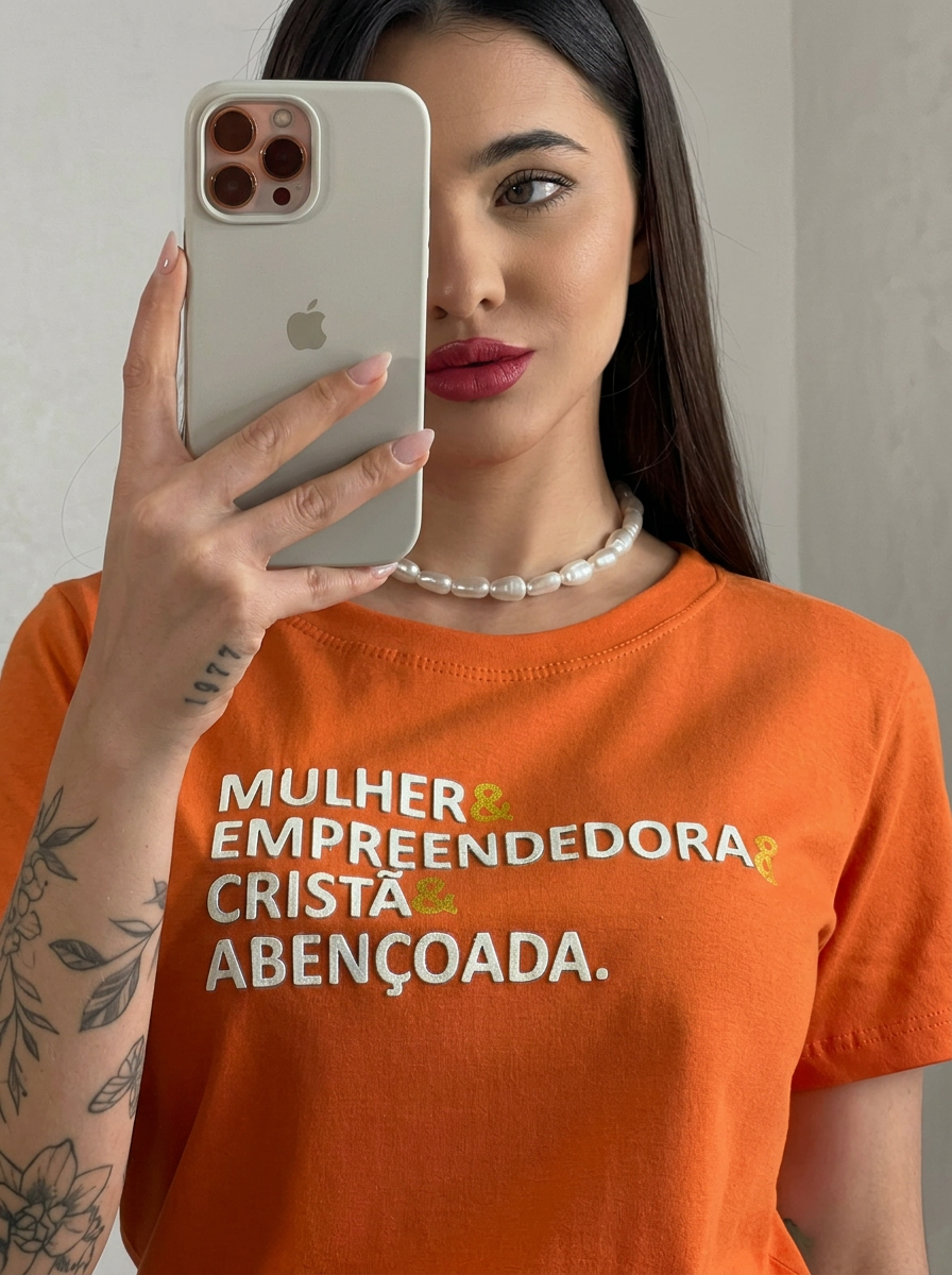T-Shirt Mulher Empreendedora
